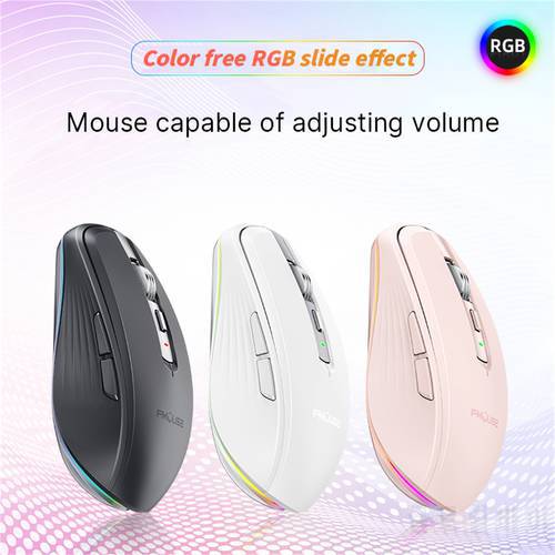 M303 Wireless Bluetooth Dual-Mode Rechargeable Mouse RGB Lighting Mouse For Desktop Notebook Gaming Desktop Notebook Mouse
