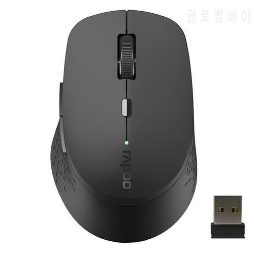 Rapoo Multi-Mode Wireless Mouse M300G Portable Silent Mouse 1600 DPI Optical Bluetooth Mouse For Laptop Computer PC Macbook