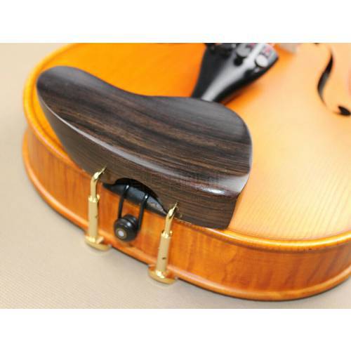 NEW Natural Color EBONY Viola CHINREST Ear shape chin rest,fine tuners strings tuning pegs Tailpiece Viola accessories