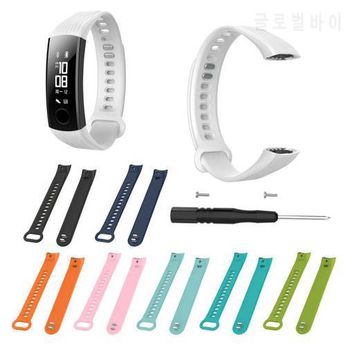 Replacement Silicone Watch Band Wristband Strap Colorful For Huawei Honor 3 Smart Watch With Repair Tool Adjustable Accessories