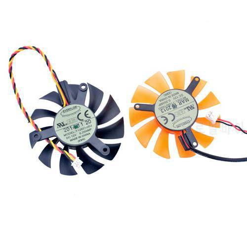 T126010SU Diameter 55mm hole pitch 39mm DC12V 0.25A Cooling fan for soft router heat dissipation aluminum sheet graphics card