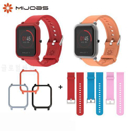 Wrist Strap For Amazfit Bip GTS Bracelet 20mm Wristband for Xiaomi Huami Amazfit Bip Protect Case For Amazfit Bip S Watch Band