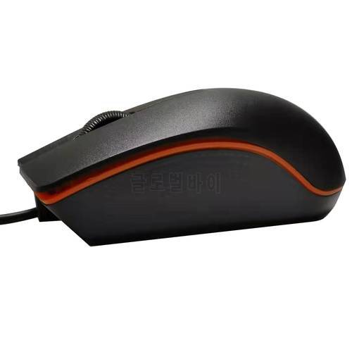 USB Mouse Wired 1000 DPI Optical 3D Mice Computer Accessories PC Mouse for Tablet Notebook ноутбук Black Orange Color