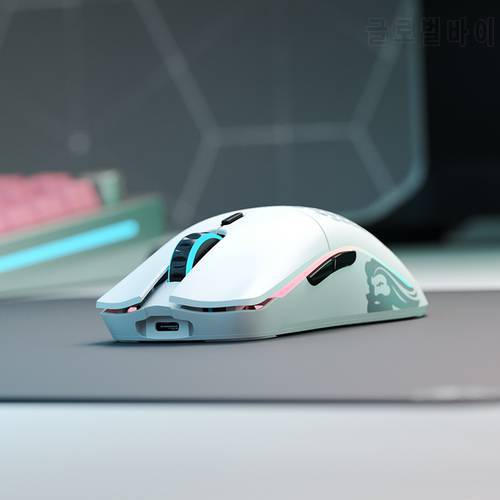 Glorious Model O- Mini Wireless Gaming Mouse - RGB 67g Lightweight Wireless Gaming Mouse (Matte surface )