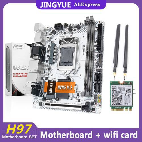 MACHINIST H97 Motherboard LGA 1150 Support Intel Pentium/Core/5th Gen Xeon CPU Processor DDR3 Desktop Memory RAM M.2 H97M-PRO