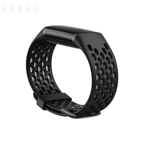 Strap For Fitbit Charge 5 Wristband Silicone Sports Replacement Accessories New Band For Fitbit Charge 5 Wrist Band Watchstrap