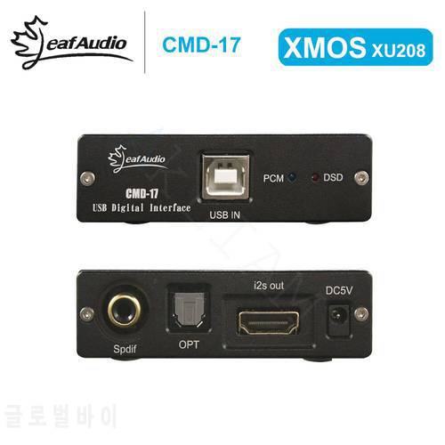 Nuotech Leafaudio XMOS CCHD957 USB DAC Digital Interface Sound Card PCM/DSD256 HDMI I2S Output Audio Decoder