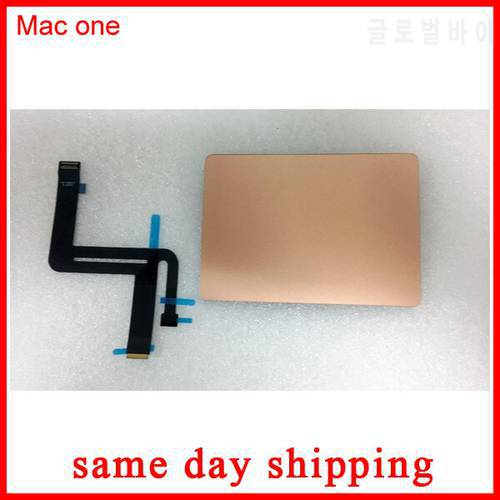 Original New Gold Color A2337 Touchpad Trackpad With Cable For Macbook Air A2337 Trackpad with Cable 2020 Year