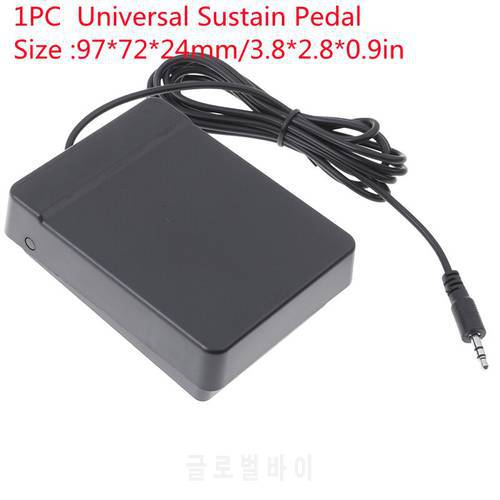 2021 Best Universal Electronic Piano Foot Sustain Pedal Controller Switch Compatible Damper Pedal Keyboards Musical Accessories