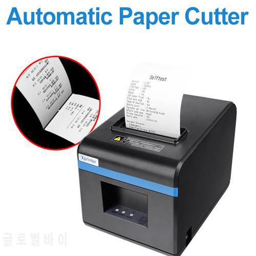 Xprinter 80mm Thermal Receipt Printers POS Ticket Printer With Auto Cutter For Kitchen USB/Ethernet Support Cash Drawer ESC/POS