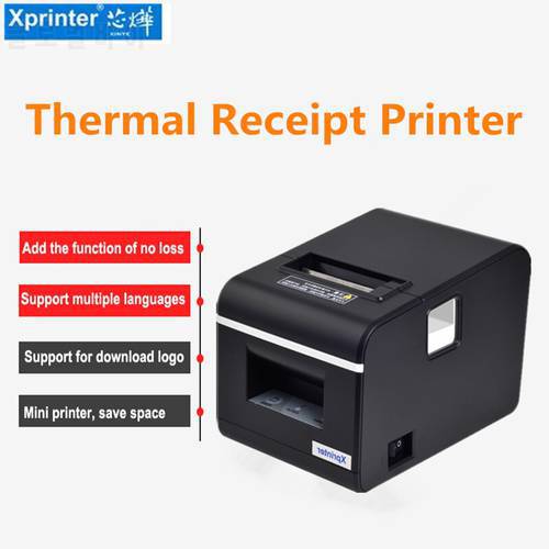 Thermal Receipt printer Xprinter Q90EC 58mm Bluetooth USB Port POS 58 Printer with Auto Cutter For Anroid iOS Phone