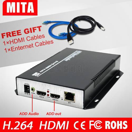 HD MPEG-4 AVC H.264 hdmi iptv encoder independent for Live Broadcast to VLC Media Server Xtream Codes