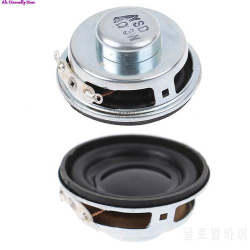 40MM Round Speaker Bluetooth Speaker Speaker Aromatherapy Machine Amplifier Loudspeaker For Arduino 4Ω 3W PU Edge