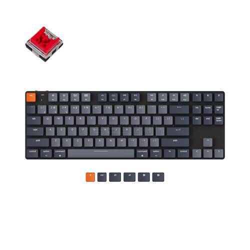 Keychron K1 SE D Wireless Mechanical Keyboard White Backlight Low Profile Optical Switch Hot-Swappable for Mac Windows
