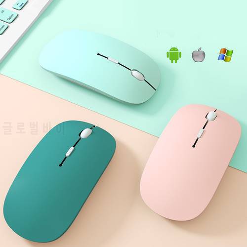 Bluetooth Mouse For iPad Samsung Huawei Lenovo Android Windows Tablet Battery Wireless Mouse For Notebook Computer