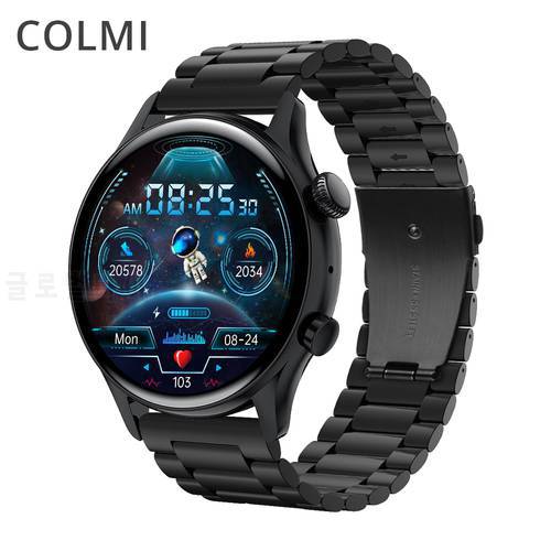 COLMI i30 Flagship Smartwatch Men 1.36 inch AMOLED 390*390 Screen Support Always On Display Smart Watch IP68 Waterproof
