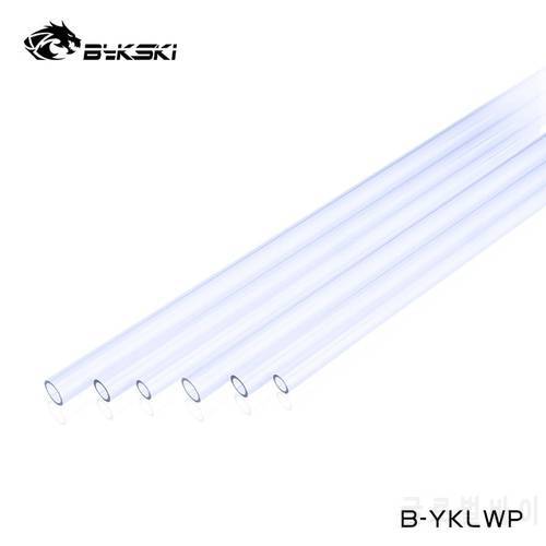 6pcs x500mm Bykski PMMA Hard Tube,8X12MM,10X14MM,12X16MM ,DIY PC Water Cooling Transparent Acrylic Pipe,B-YKLWP