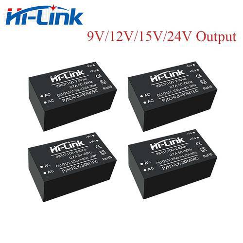 9V/12V/15V/24V Hi Link AC DC Converter HLK-30M09C 30M12C 30M15C 30M24C Switch power supply module PCB mount