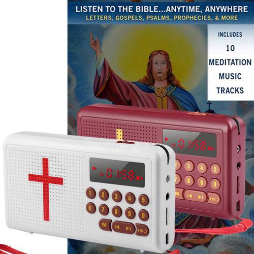 High Quality Universal High-end Rechargeable Audios Bible Player Electronic Bible Talking King James Version Bible Audios Player
