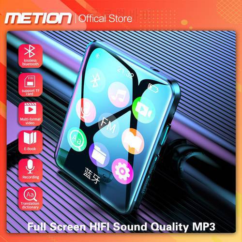 2023 NEW MP3 Player Bluetooth Full Screen Walkman Portable mp3 плееры 16GB Music Player Portable MP4 Video Player FM Recorder