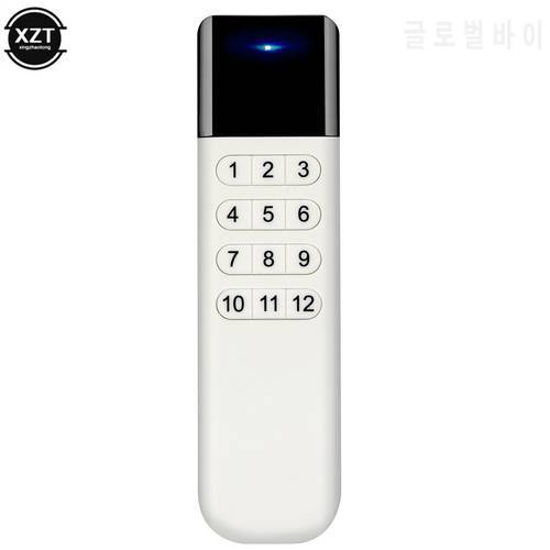 Remote Control AK-K21080 12 Button Black Edge EV1527 Encoding Chip for Smart Home Lighting ControlElectrician Doors and Windows