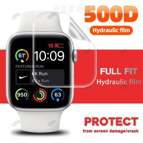 Full Cover Hydraulic film for Apple Watch Ultra Series 8 7 6 5 4 SE Screen Protector Film for iWatch 49mm 41mm 45mm 40mm 44mm