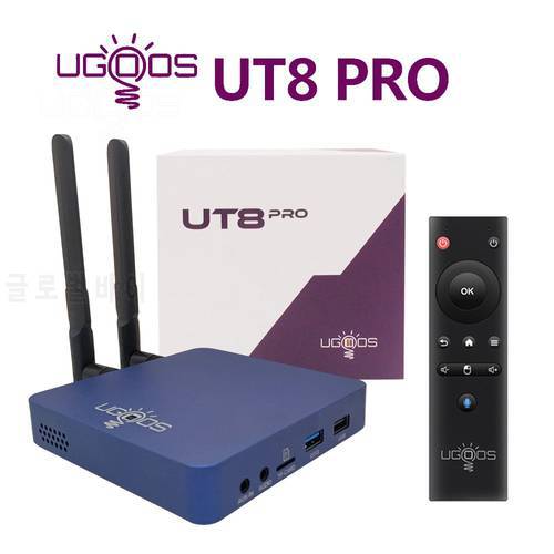 UGOOS UT8 PRO Android 11.0 TV BOX 8GB 64GB RK3568 1000M LAN WiFi 6 Set Top Box 4K Media Player UT8 4GB 32GB VS AM6B PLUS AM7