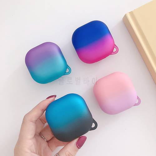 Gradient Hard PC Case for Samsung Galaxy Buds 2 Buds Pro Live Case galaxy buds live buds2 case Funda Protective Cover Buds Pro