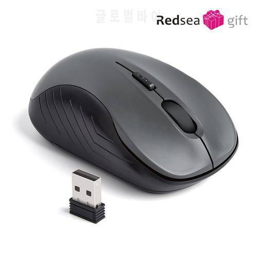Wireless Mouse Silent 2.4G USB Computer Mouse Computer Mice , 3 Adjustable DPI Mobile Mouse Wireless Mice for Laptop/MAC/PC