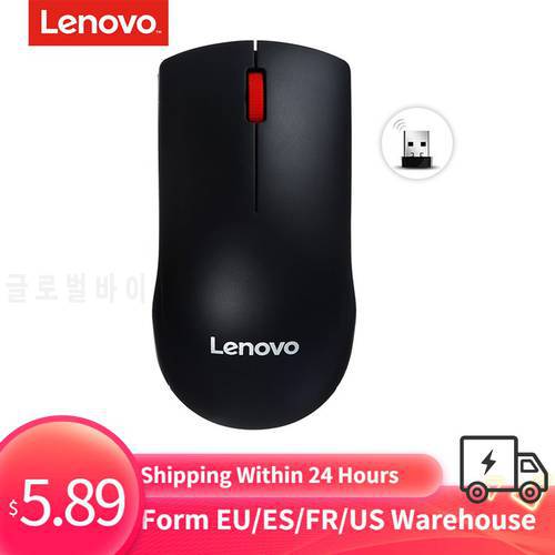 Lenovo M120 Pro Wireless Mouse 2.4GHz Laptop Mouse with USB Receiver Lightweight Ergonomic Optical Wireless Mouse Mice for PC