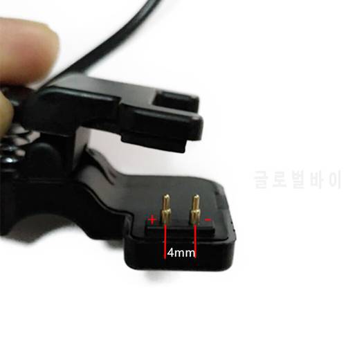 2Pin 4mm Smart Bracelet Universal Charging Clip Watch Adapter Portable USB Charger By Power Bank