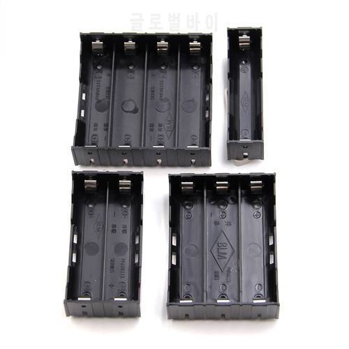 Plastic 18650 Rechargeable Battery Case Holder Storage Box For 18650 Battery 3.7V Pole Smart Power Supply Batteries Clip Holder