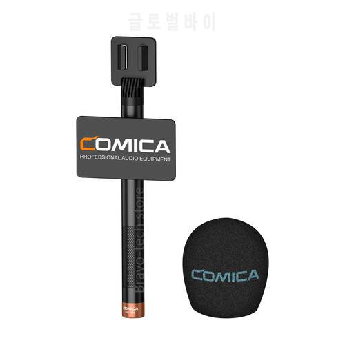 Comica HR-WM Handheld Adapter for all wireless microphones, suitable for news report, TV interview, live streaming and video sho
