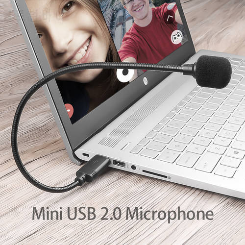 Kebidu 2.0 Microphone Portable Adjustable MIC Mini Anti-Noise Audio Adapter for Laptop/Notebook/PC/MSN/Skype