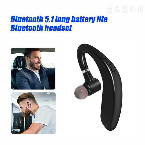 S109 Wireless Bluetooth Headset Single Ear Hook Business Stereo Headset Hands-free Sports Music With Mic