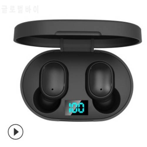 E6S TWS Bluetooth 5.0 Headphones Stereo True Wireless Earbuds In Ear Handsfree Earphones sports headset For Mobile Phone