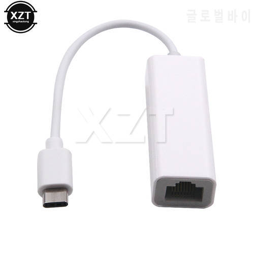 USB Ethernet Adapter 10/100Mbps Network Card Rj45 Type c USB C Lan For Macbook Windows Wired Internet Cable Accessories