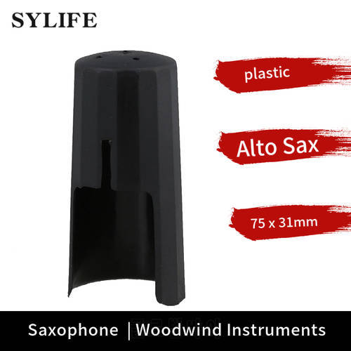Alto Sax Cap fits saxophone Strap ligature BK