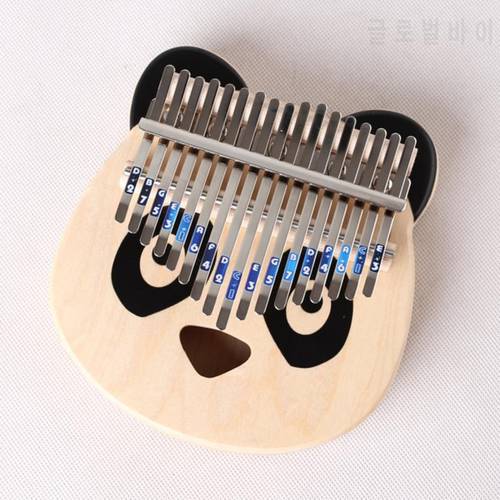 17-Key Kalimba Piano Scale Sticker Thumb Finger Piano Key Note Stickers Tabs for Kid Beginner Percussion Instrument Accessories
