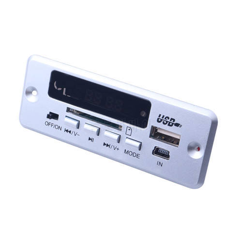 12V Wireless MP3 Player Bluetooth5.0 MP3 Decoding Board Module Car USB TF Card Slot / USB / FM / Remote Decoding Board Module