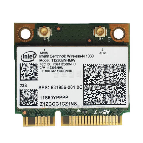 For HP G4 G6 G7 MINI PAILIVON PCI-E 631956-001 Intel 1030 11230BNHMW 802.11b/g/n 300Mbps 2.4G Wifi+BT Wireless WLAN Card