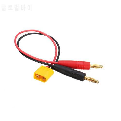 3PCS XT60 Connector to Banana Plug Battery Connectors Charger Cable 20cm