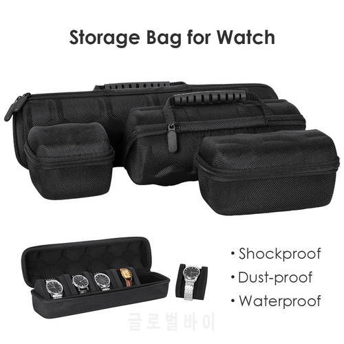 1/2/3/5 Slot Portable Watch Storage Box Travel Smartwatch Organizer Case Container Outdoor Wristband Holder Accessory