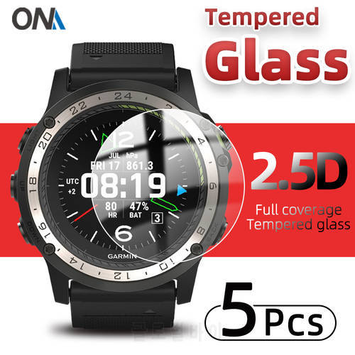 Tempered glass Protection for Garmin D2 Charlie / Descent Mk1 Screen Protector for Descent Mk1 Smart Watch Protective Glass Film