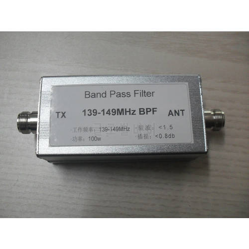 139-149MHz band-pass filter N base anti-jamming Improve reception Increase communication distance BPF
