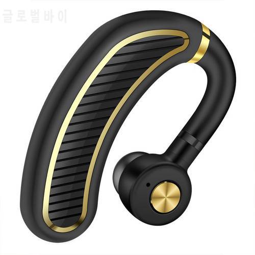 V5.0 Bluetooth-compatible Wireless Earphone Business Headset Drive Call Mini Wireless Earphone with Noise Reduction Mic Earbud