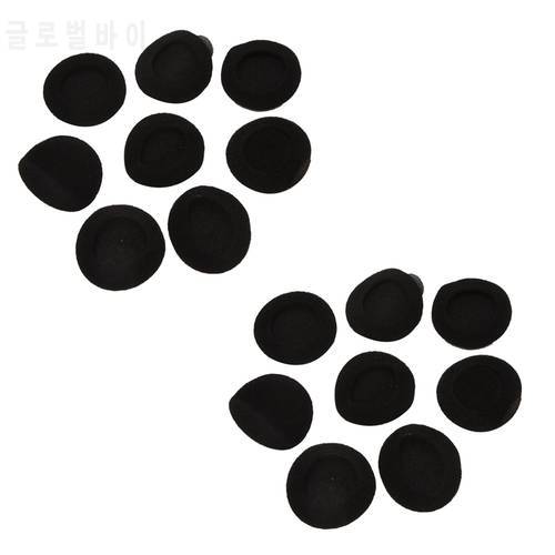 8 Pair 55Mm Replacement Earphone Pad Covers For Headset Headphone Black