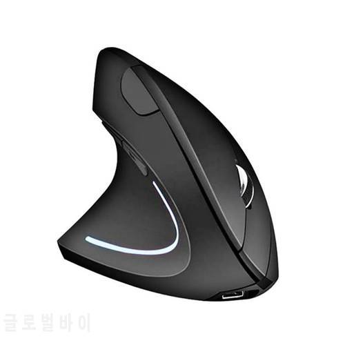 Left-Handed Mouse Rechargeable Ergonomic Vertical Mice with USB Receiver for Laptop Computer PC Desktop Wholesale & Dropshipping