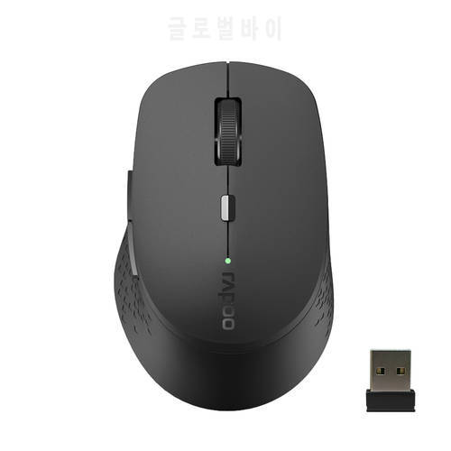 Bluetooth Wireless With USB Receiver Mouse Multi-Mode Wireless Mouse For Laptop Computer PC Macbook Mouse 2.4GHz 1600DPI