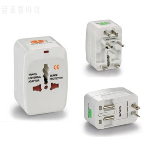 All in One Universal International Plug Adapter World Travel AC Power Charger Adaptor with AU US UK EU converter Plug